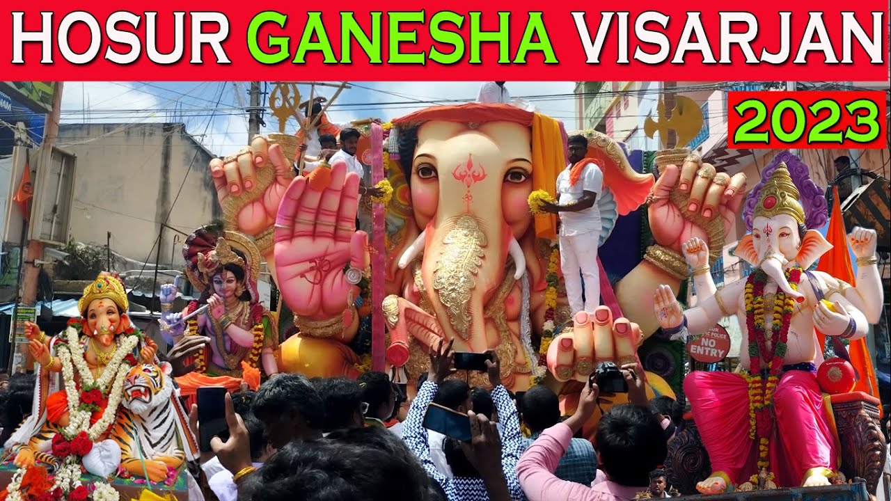 Hosur Ganesha Visarjan 2023