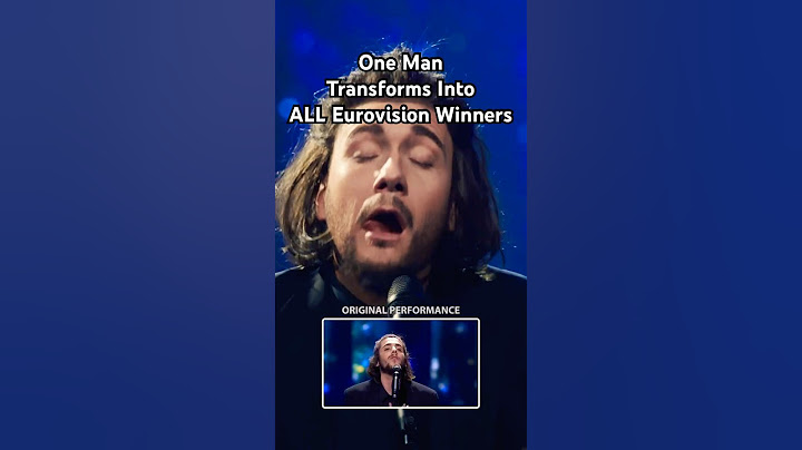 Klemen becoming Salvador Sobral | Eurovision Winners Video | Slovenia 🇸🇮 | #Eurovision2025