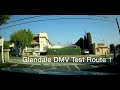 Test route 1 glendale dmv 20222023  behind the wheel drivers license tip