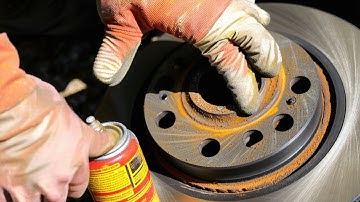 How Do I Remove Rust From Brake Rotors Without Removing The Wheel?
