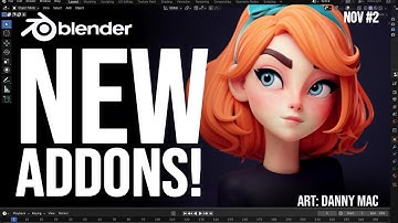 Brand New Blender Addons You Probably Missed! - Nov #2