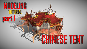 Modeling tent tutorial - part 1