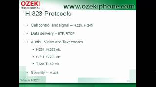 What is H323, a Detailed Description on H.323 Protocol and the Way It Can Be Used