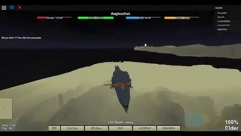 ROBLOX Dinosaur Simulator flying