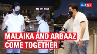 Malaika Arora And Arbaaz Khan Come Together To Drop Son At The Airport