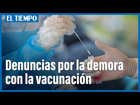 Denuncias por las demoras en el agendamiento para la vacunación | El Tiempo