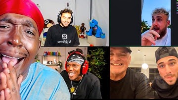 KSI, JAKE PAUL, TOMMY FURY, ADIN ROSS (REACTION)