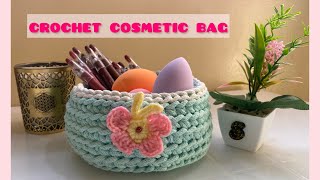 Easy crochet cosmetic bag for beginners |macrame ✨👌🏻