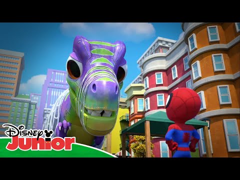 Gob-zilla Dinazor Günü 🦖 | Marvel Spidey ve İnanılmaz Arkadaşları | Disney Kids Türkiye