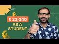 Earning 23040 euro in germany while studying in germany