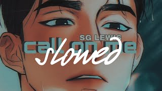 SG Lewis ft. Tove Lo - Call On Me 「Slowed」