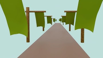 Flag Animation in blender #blenderanimation #3danimation