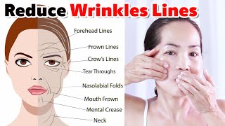 How to reduce wrinkles lines on face | No Talking | Facial Massage Anti Aging