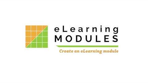 Creating an eLearning Module