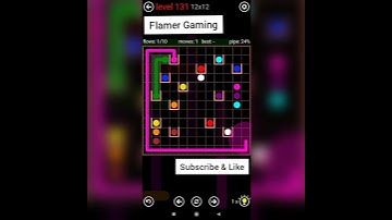 Flow Free || Pockets Pack || 12x12 || Level 131 To 140 Gameplay