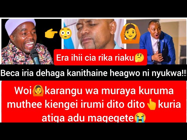 weeh😳karangu wa muraya na muthee kiengei kurumana live live na gutiga adu mathametie tunua🤔 class=