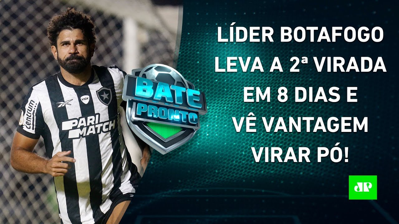 INACREDITÁVEL! Botafogo LEVA OUTRA VIRADA, CAI pro Grêmio, e Brasileirão está ABERTO! | BATE PRONTO