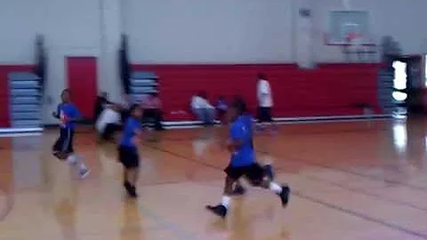 LaPree Jr. left hand jumper 1-14-2012