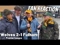 Ful HAM STRUNG 🤕 Wolves 2-1 Fulham Instant Fan Reaction | Premier League