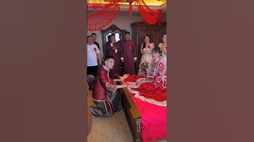 phong tục cầu hôn của chú rể.