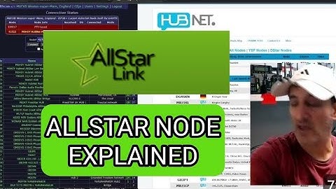 Allstar Node Explained - Live Contact and Hubnet Dshboard