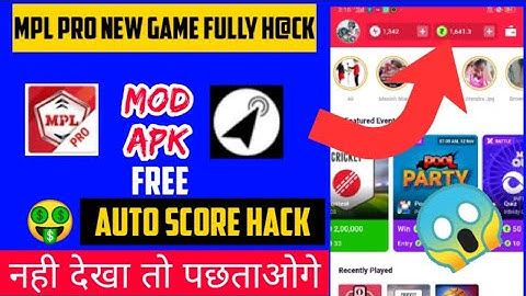MPL New Biggest auto score mod hack trick || world contest Game unlimited trick || 💥 auto win trick