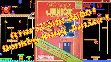 AtariCade 2600! Donkey Kong Junior!