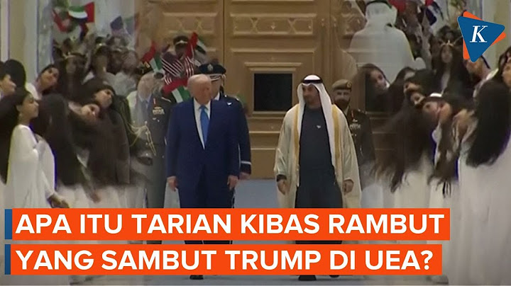 Kenal Lebih Dekat Tari Kibas Rambut Al-Ayyala yang Sambut Trump di UEA