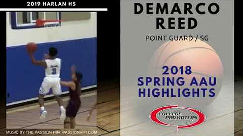 DeMarco Reed - 2018 Spring AAU Highlights