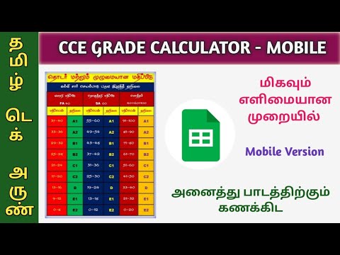 FIRST TERM CCE GRADE CALCULATION SIMPLE METHOD | ALL SUBJECTS