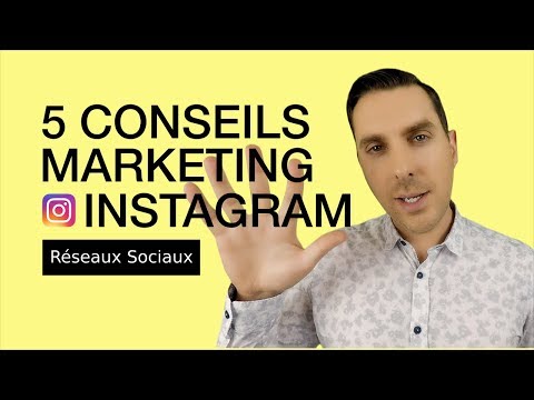 5 conseils Marketing pour Instagram