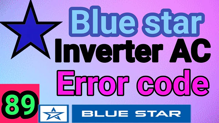 Blue star Inverter AC Error Code | Blue star Inverter AC ke Code | Blue star  AC के एरर्  in hindi