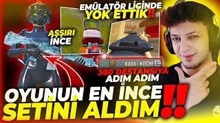 OYUNUN GELMİŞ GEÇMİŞ EN İNCE SETİNİ ALDIM!! EMÜLATÖR LİGİNDE YARGI DAĞITTIK!! PUBG MOBILE