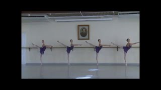 Vaganova Ballet Academy: Classical Exam 2013. 7th grade. Barre.
