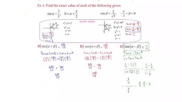 5.4 Day 2 Sum and Difference Formulas