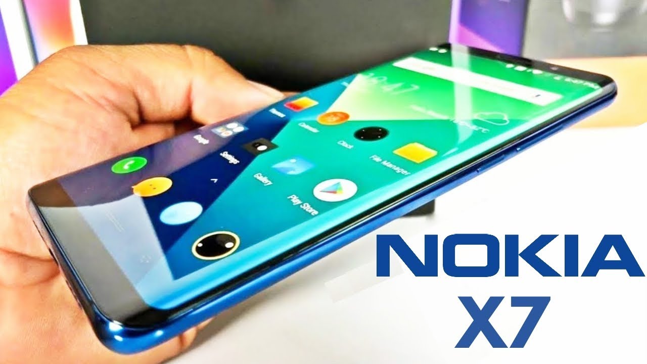 Este sería el display del Nokia X7