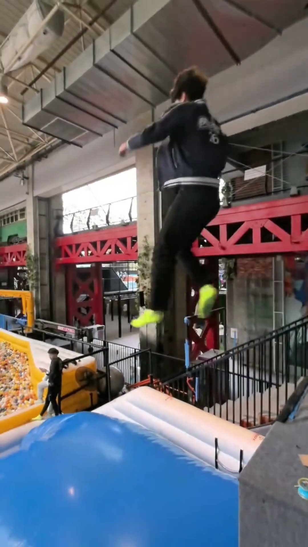 This Trampoline Is So?? Fun! Why Didn't We Just Start Jumping Around Like This When We Were Kids
