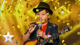 Tiniest ROCK STAR Ever Gets GOLDEN BUZZER! Asia's Got Talent