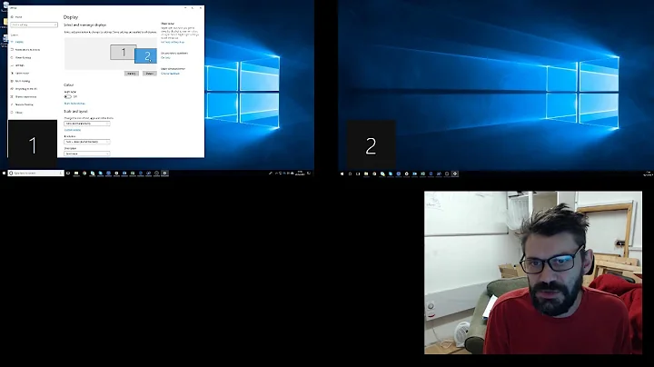 dual screens   not able to move mouse to second screen correctly