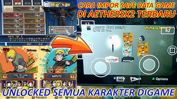 CARA IMPOR SAVEDATA MEMORI GAME PS2 DI AETHERSX2 | SEMUA GAME PS2 BISA! LENGKAP