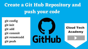 Git CLI tutorial for beginners part 2 | Create GitHub repo push local code via GIT commands