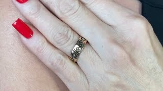 Золотое кольцо от российского завода TALANT (г. Санкт-Петербург)