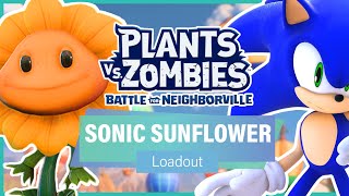 SUNFLOWER LOADOUT: Super Sonic Sunflower (Build Guide) - Plants vs Zombies: Battle For Neighborville