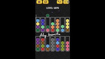 ball sort puzzle level 4075