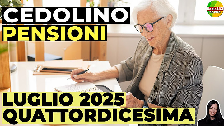 PENSIONI LUGLIO 2025: Pagamenti, Quattordicesima, Trattenute e Recupero Bonus INPS