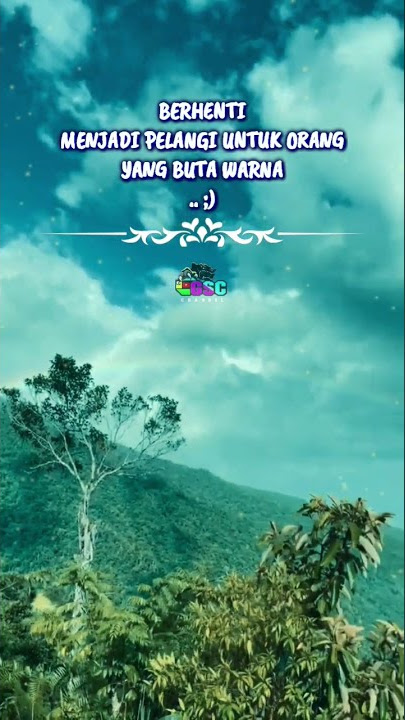 Berhenti menjadi pelangi untuk orang yang buta warna..