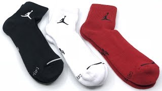 jordan jumpman quarter 3 pack socks