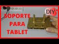 SOPORTE para TABLET DIY CON MATERIAL RECICLADO | COMO RECICLAR CASSETTES