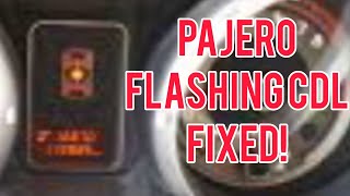 Pajero Flashing Center Diff Lock Light - FIXED!
