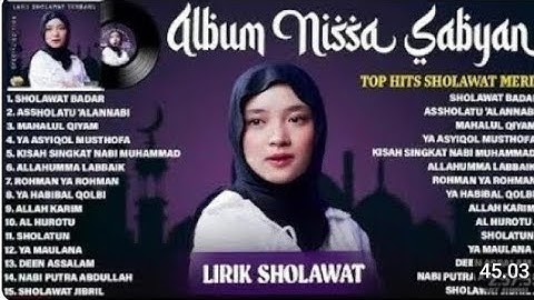 Allah Karim - Nissa Sabyan Full Album 2025 | Sholawat Nissa Sabyan | Sholawat Nabi Merdu 2025